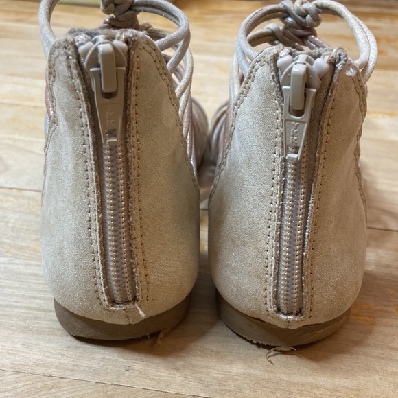 🌺 JUSTICE Metallic Rope Gladiator Sandals - Picture 8 of 10